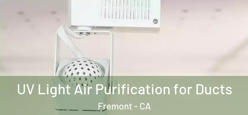 UV Light Air Purification for Ducts Fremont - CA